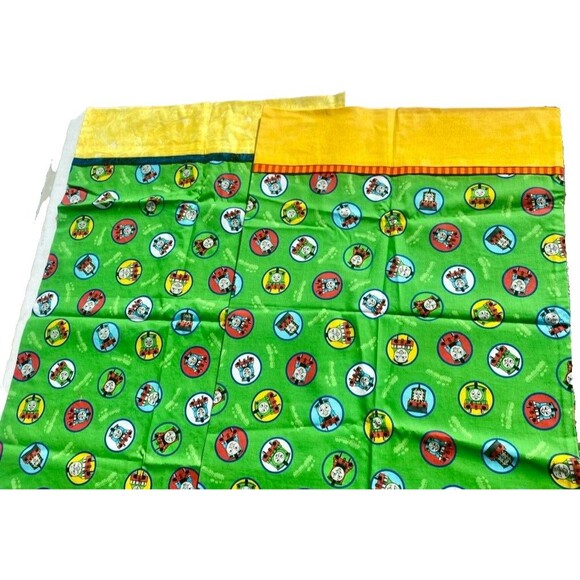Thomas the Train & Friends Handmade Standard Pillow Cases, Matching SET of 2! - Picture 1 of 11